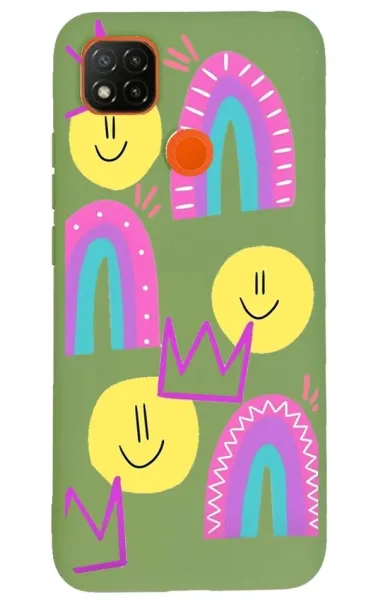 Xiaomi Redmi 9C Lansman Kılıf - Smile
