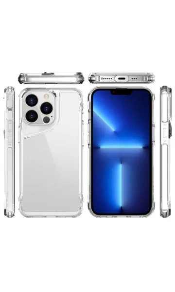 iPhone 15 Pro Kılıf Airbag Köşe Tasarımlı T-Max Kapak