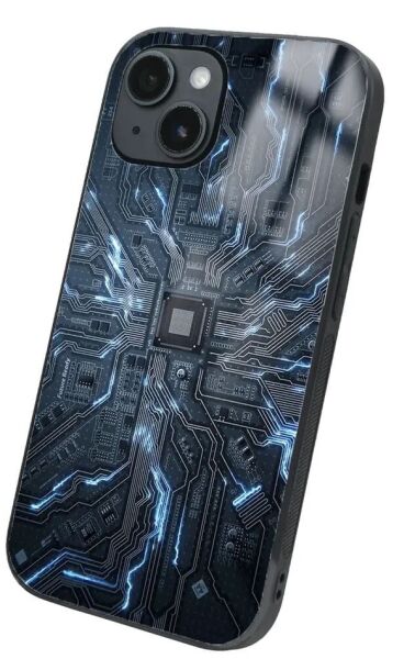 iPhone 14 Tamperli Glossy Cam Kapak - Chip 1
