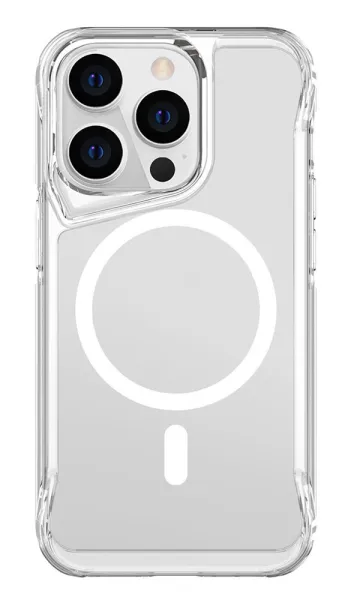 iPhone 15 Pro Kılıf Airbag Köşe Tasarımlı M-Safe Şarj Özellikli T-Max M-Safe Kapak