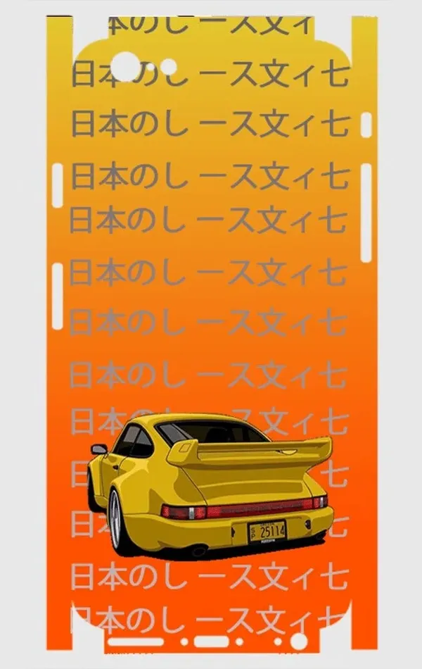 iPhone 6 Telefon Kaplama - Porsche 911 JDM