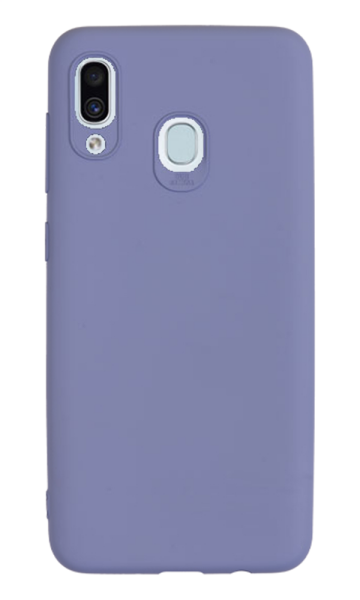 Samsung Galaxy A30 Kılıf Tasarla Lansman Dokulu Kapak Lila