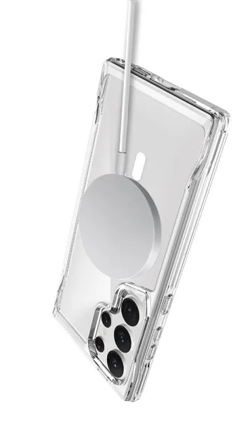 Samsung Galaxy S24 Ultra Kılıf Airbag Köşe Tasarımlı M-Safe Şarj Özellikli T-Max M-Safe Kapak