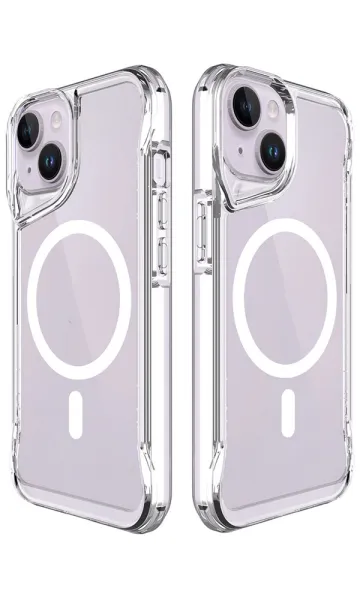 iPhone 15 Magsafe Kılıf Airbag Köşe Tasarımlı M-Safe Şarj Özellikli T-Max M-Safe Kapak