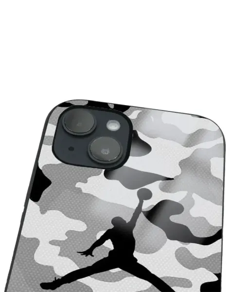 iPhone 14 Tamperli Glossy Cam Kapak - Jordan