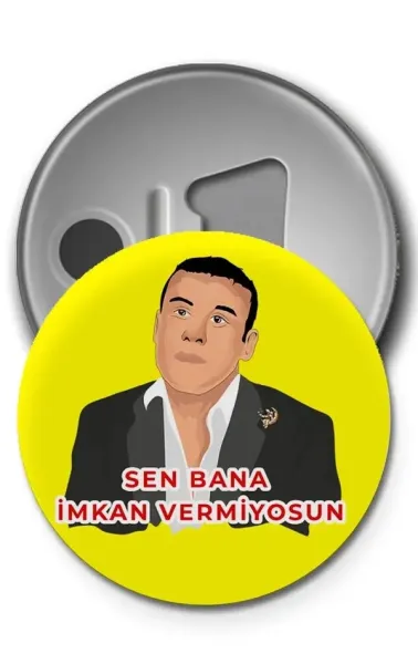 Buton Rozet - Ganyotçu