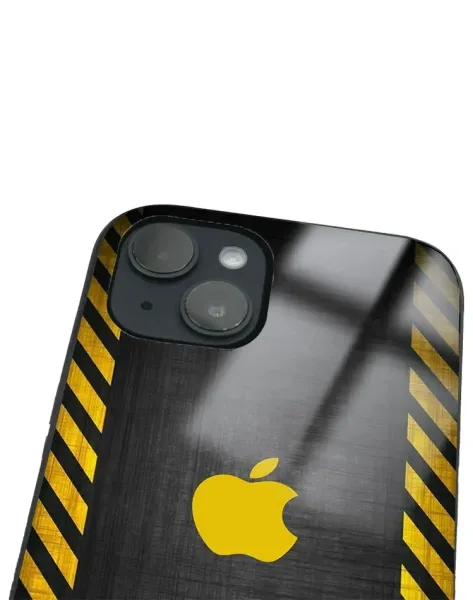 iPhone 14 Tamperli Glossy Cam Kapak - Logo 3