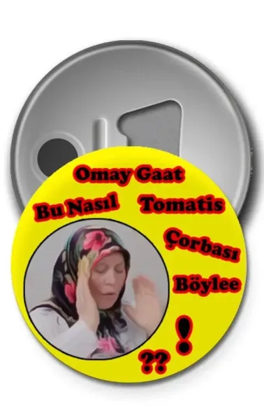 Buton Rozet - Omay Gaat