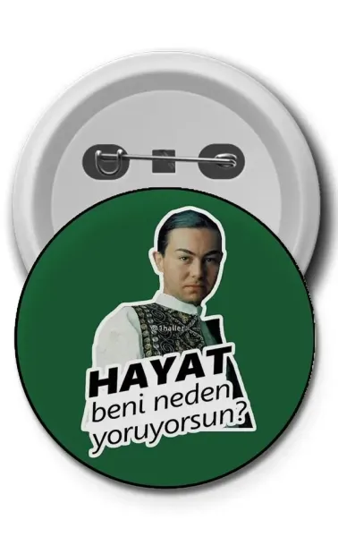 Buton Rozet - Ortaç