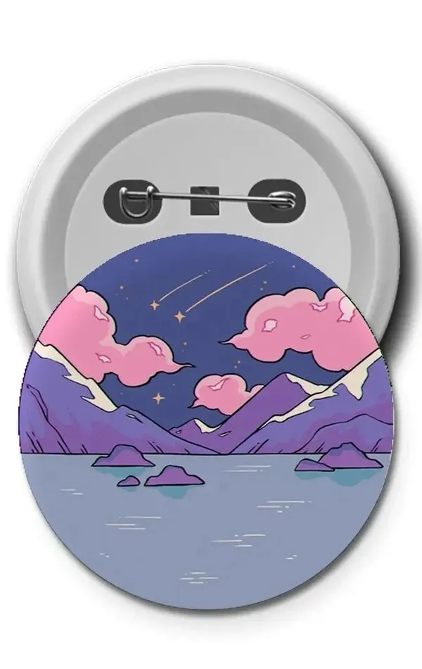 Buton Rozet - Arctic
