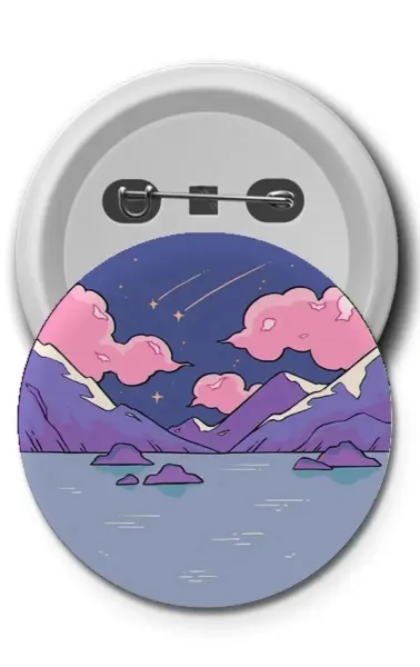 Buton Rozet - Arctic
