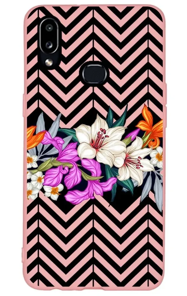 Samsung Galaxy A10s Lansman Kılıf - Çiçek