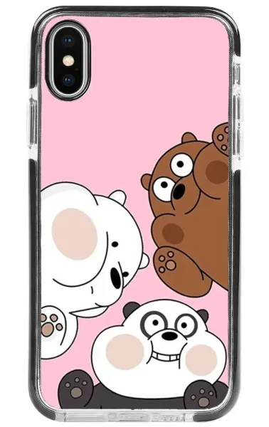 iPhone XS Max Impact Case - Meraklı Ayıcıklar