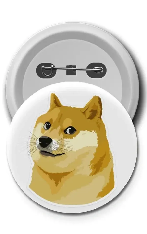Buton Rozet - Doge