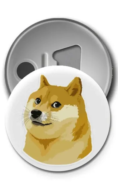 Buton Rozet - Doge