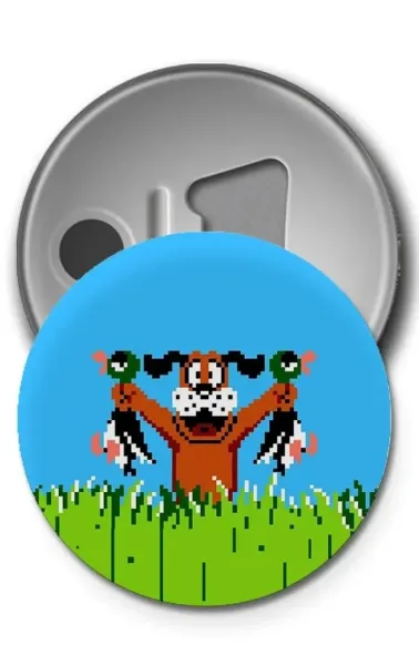 Buton Rozet - Duck Hunt