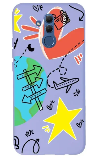 Huawei Mate 20 Lite Lansman Kılıf - World
