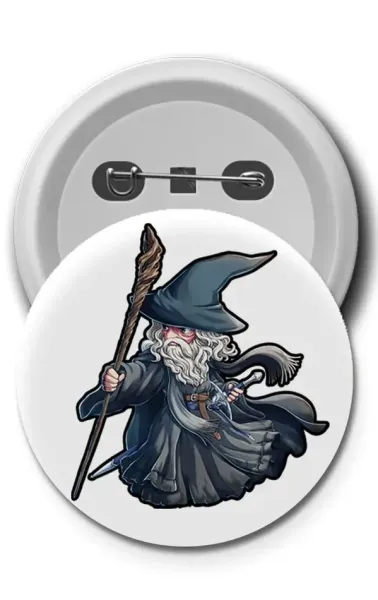 Buton Rozet - Gandalf