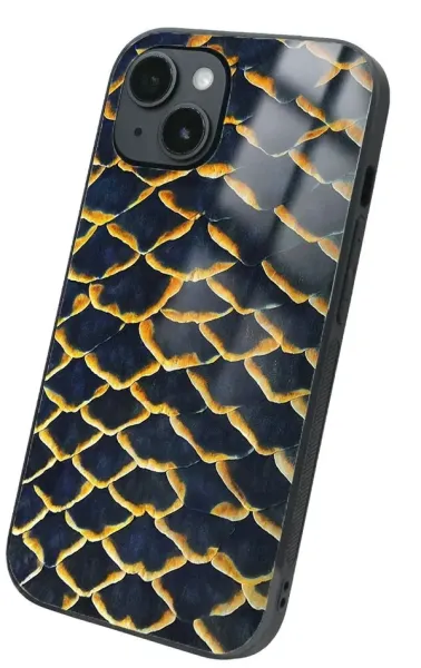 iPhone 14 Tamperli Glossy Cam Kapak - Scale