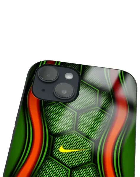 iPhone 14 Tamperli Glossy Cam Kapak - Sports