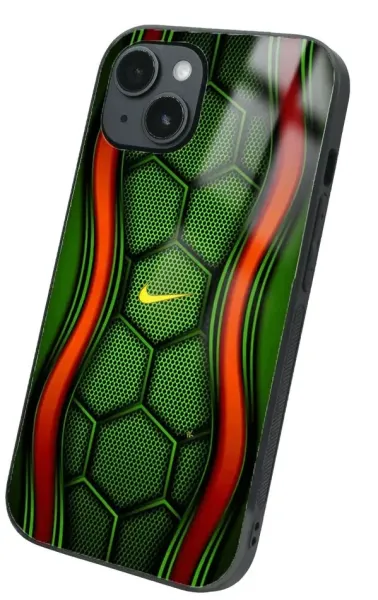 iPhone 14 Tamperli Glossy Cam Kapak - Sports