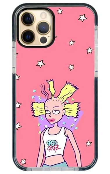 iPhone 12 Pro Impact Case - 90's Girl