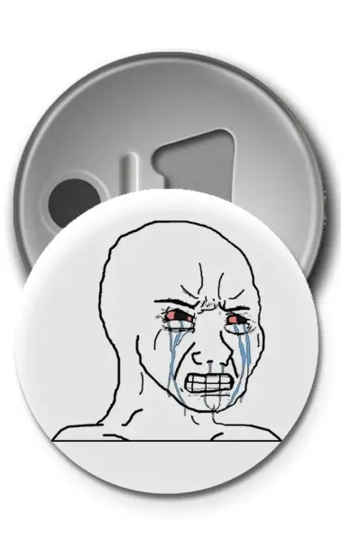 Buton Rozet - Rage