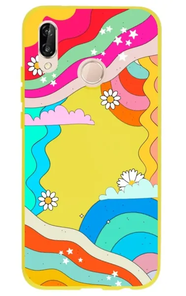 Huawei P20 Lite Lansman Kılıf - Colors