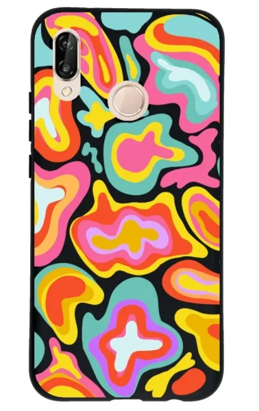Huawei P20 Lite Lansman Kılıf - Colors 2