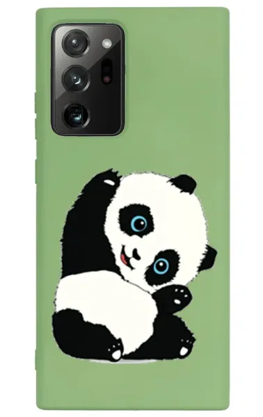 Samsung Galaxy Note 20 Ultra Lansman Kılıf - Pandas