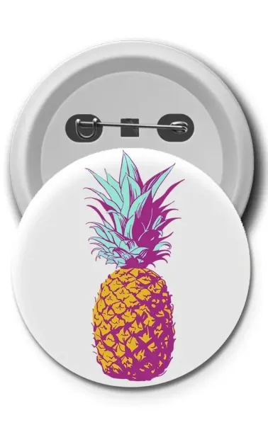 Buton Rozet - Ananas