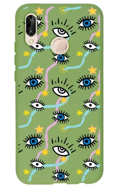 Huawei P20 Lite Lansman Kılıf - Eyes