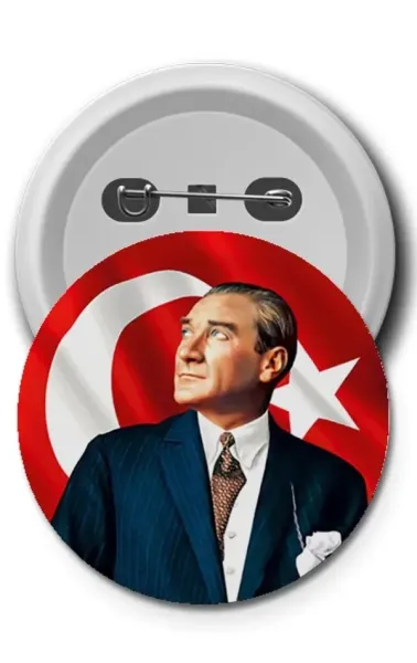 Buton Rozet - Atatürk
