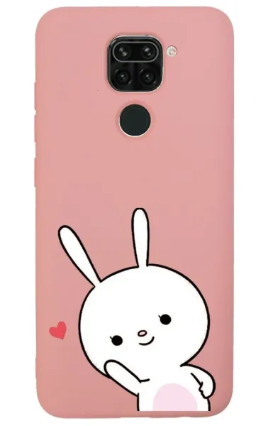 Xiaomi Redmi Note 9 Lansman Kılıf - Tavşan
