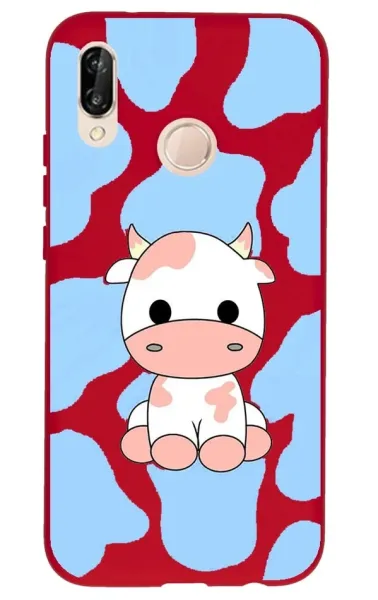 Huawei P20 Lite Lansman Kılıf - İnek