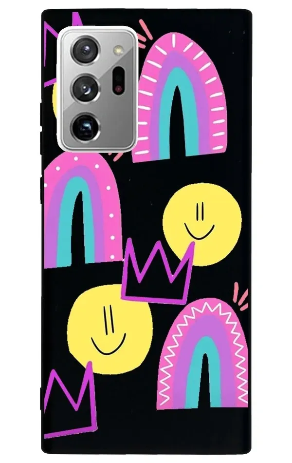 Samsung Galaxy Note 20 Ultra Lansman Kılıf - Smile