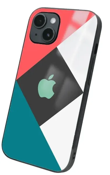 iPhone 14 Plus Tamperli Glossy Cam Kapak - Colors Ap