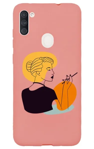 Samsung Galaxy A11 Lansman Kılıf - Art Woman 2