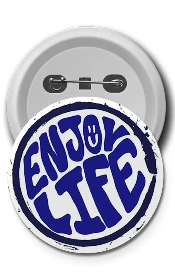 Buton Rozet - Enjoy