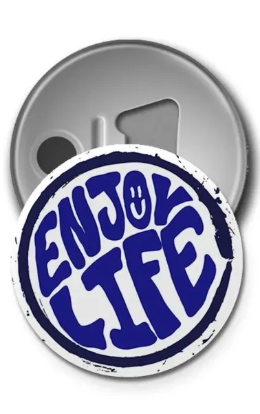 Buton Rozet - Enjoy