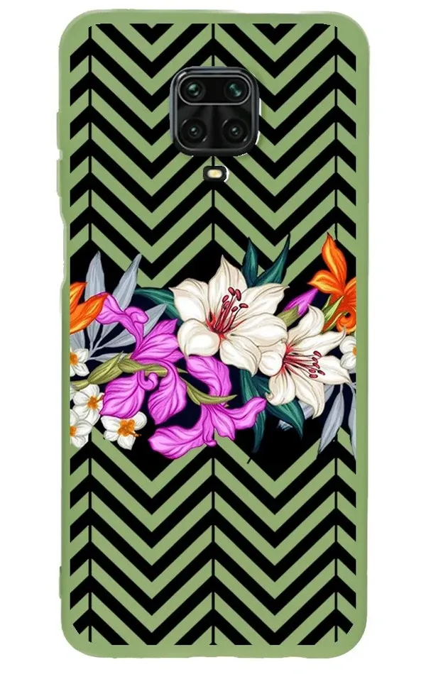 Xiaomi Redmi Note 9 Pro Lansman Kılıf - Çiçek