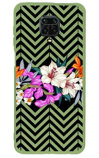 Xiaomi Redmi Note 9 Pro Lansman Kılıf - Çiçek