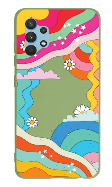 Samsung Galaxy A32 4G Lansman Kılıf - Colors