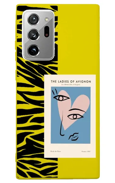 Samsung Galaxy Note 20 Ultra Lansman Kılıf - Zebralı