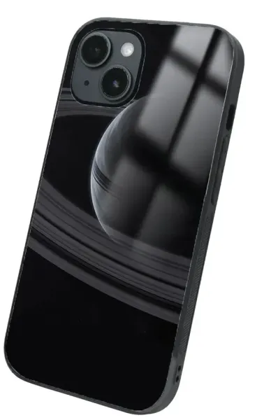 iPhone 14 Plus Tamperli Glossy Cam Kapak - Gezegen
