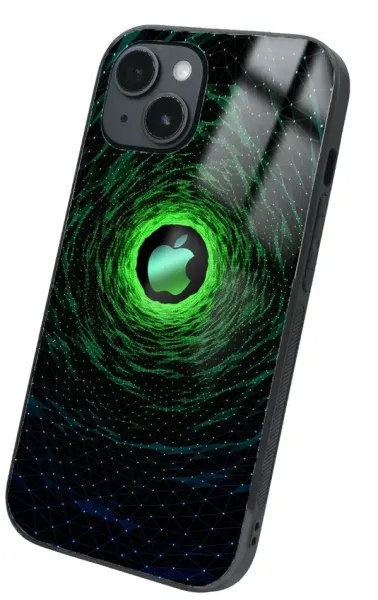 iPhone 14 Plus Tamperli Glossy Cam Kapak - Girdap