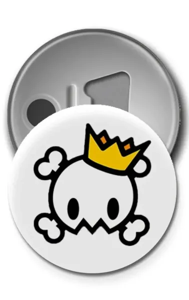 Buton Rozet - Scull