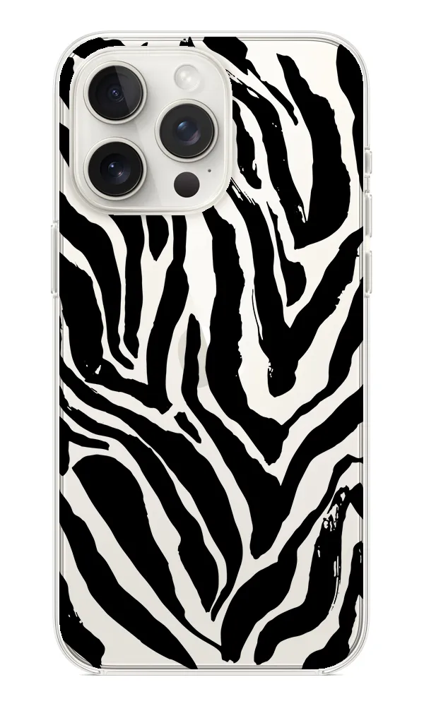 Zebra Şeffaf Silikon Kılıf