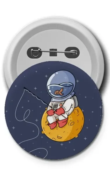 Buton Rozet - Space Fishing