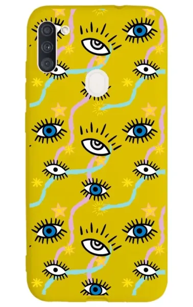 Samsung Galaxy A11 Lansman Kılıf - Eyes